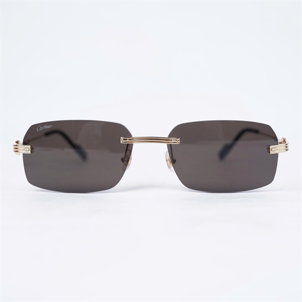 Kính Cartier nâu gọng vàng G95K03AJ (145) KG+