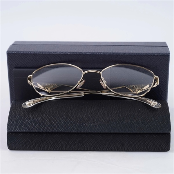Kính Prada gọng vàng VPR52Z ZVN1O1 (53-18-145) KG+