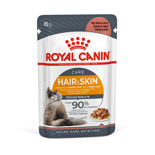 Pate Royal Canin hair & skin dưỡng da lông cho mèo 85g