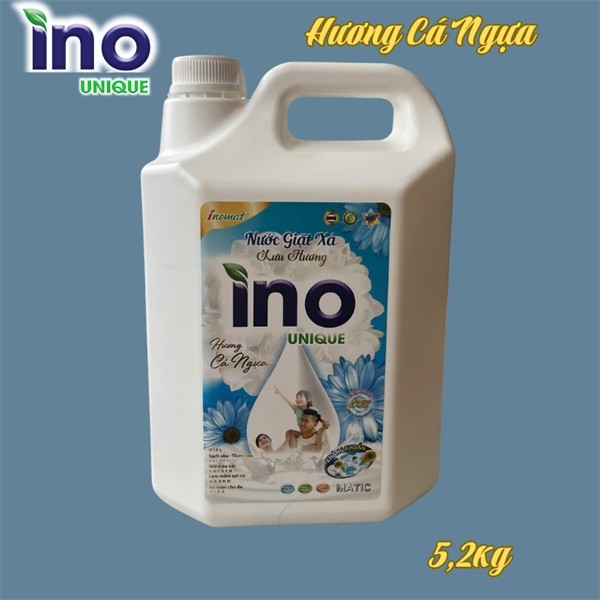 Nước giặt xả đậm đặc - hương cá ngựa - 5,2kg