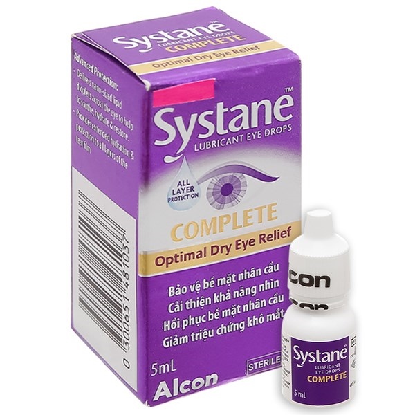 Nhũ tương nhỏ mắt Systane Complete 5ml - Alcon