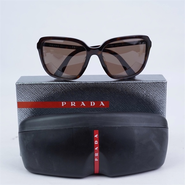 Kính Prada đen SPR10V-F 2AU-8C1 (60-17-130) KG+