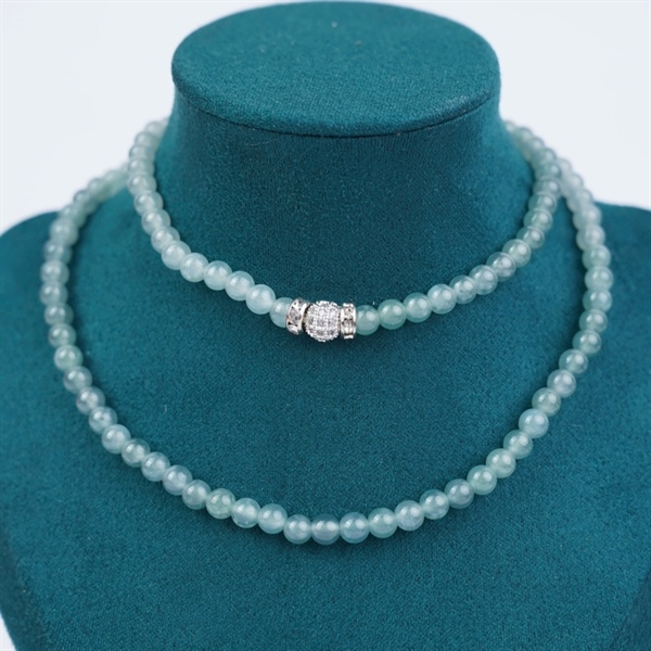 Chuỗi lam băng 114 hạt ly 5.06-4.83mm (893296) KG+