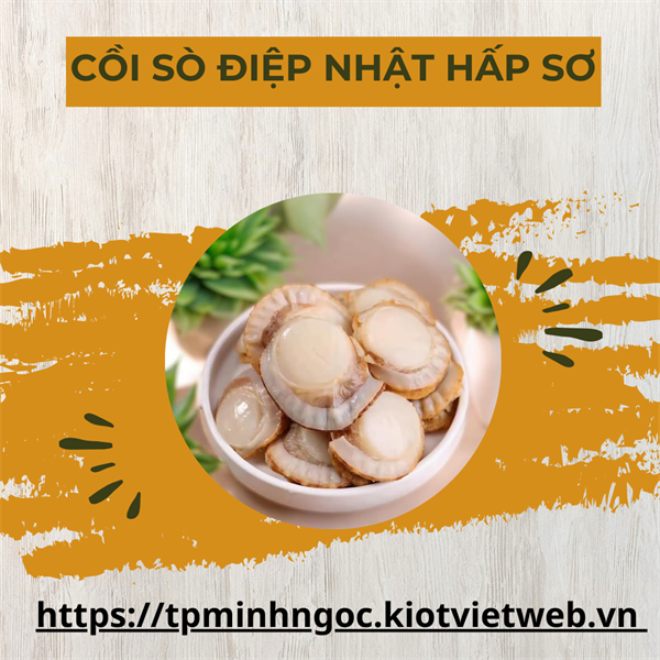 Cồi sò điệp luộc 40/60