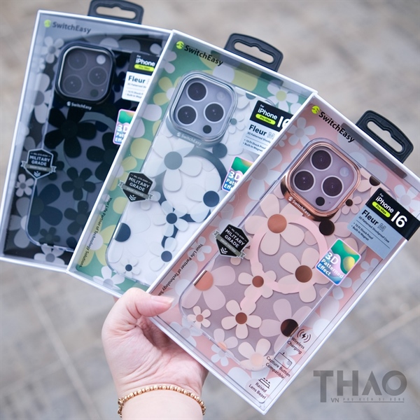 Ốp Switcheasy Fleur M 3D