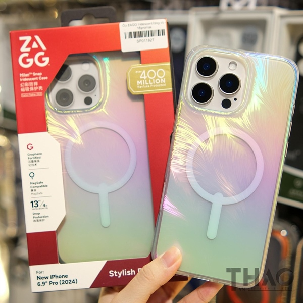Ốp ZAGG Iridescent lông vũ