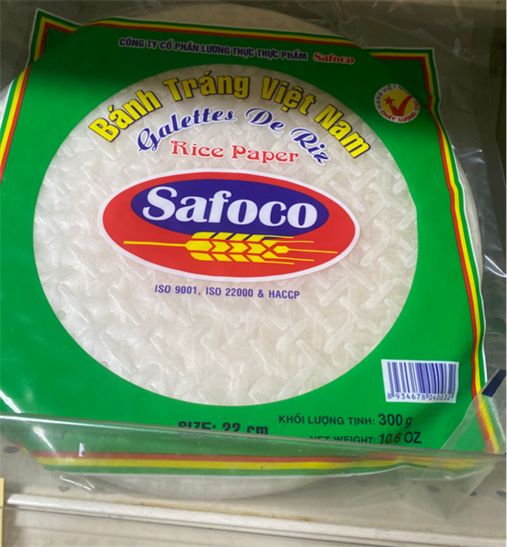 Bánh Tráng Việt Nam Safoco gói 200g