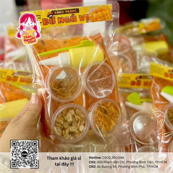 Dẻo tôm bơ ngũ vị