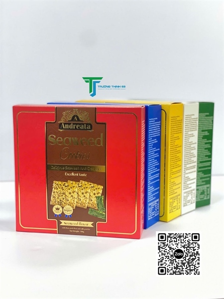 LH.Bánh Seaweed rong biển 100g (24H/thùng)