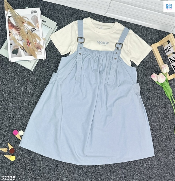 32225 - Yếm MKQ xanh