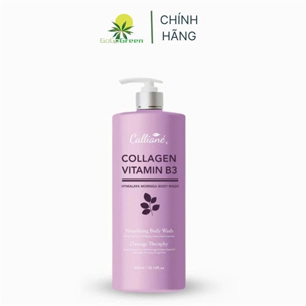 Sữa tắm chùm ngây dưỡng ẩm da,giúp cho da mịn Calliane (500ml)