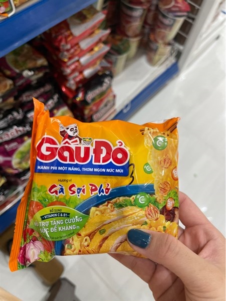 Mì Gấu Đỏ gà sợi phở
