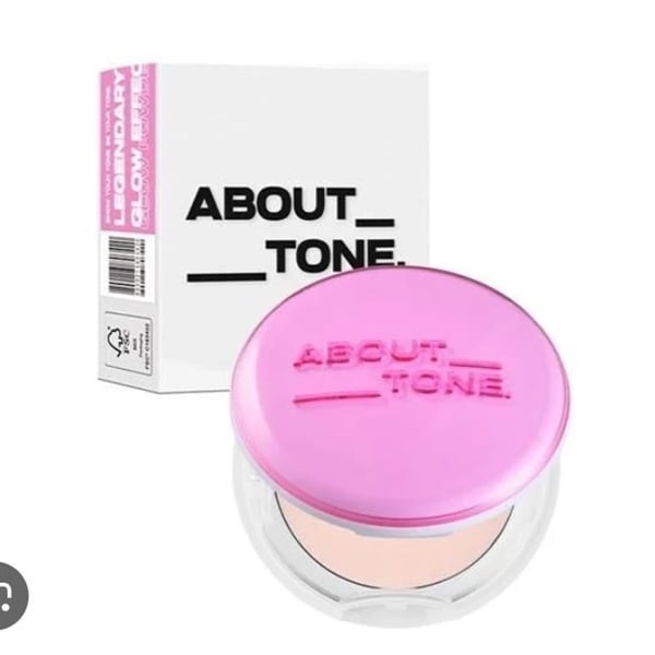 ABOUT TONE Legendary Glow Effect Phấn Phủ Nén - Hồng