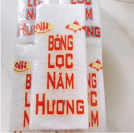 Bông Lọc Trắng