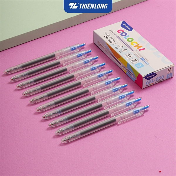 Bút gel-050 màu xanh da trời