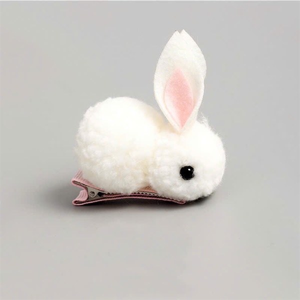 Kẹp tóc thỏ bông
