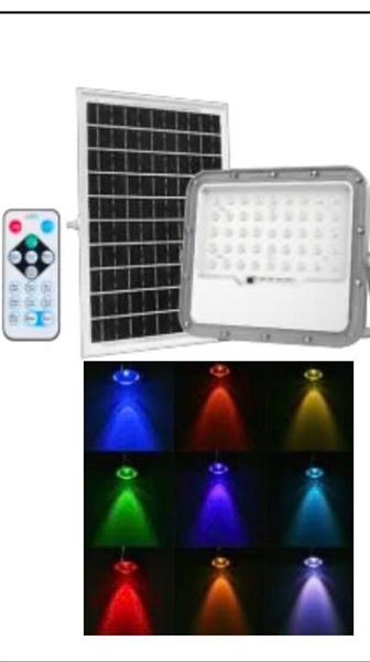 ĐÈN rọi 100W LED 5050 nhiều màu RGB rọi tường và cây