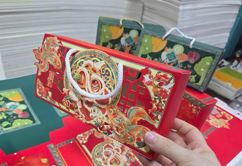 Hộp 2B Con Lân- Cá Chép