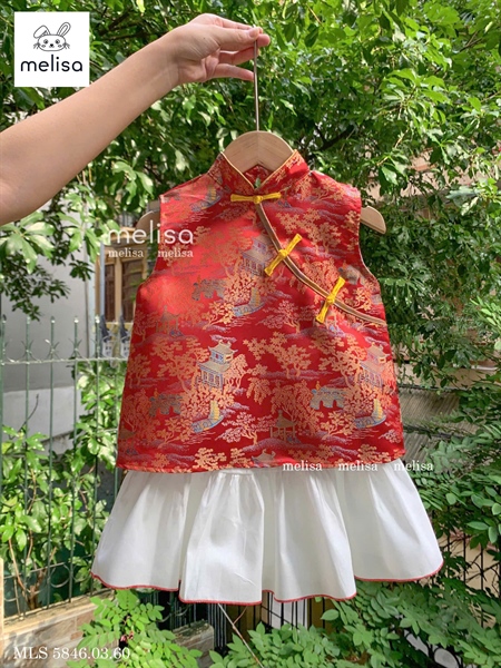 Set c váy Trung Hoa S5464