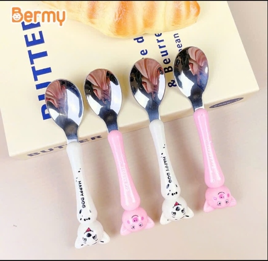 Thìa ăn dặm inox cao cấp Bermy TH02