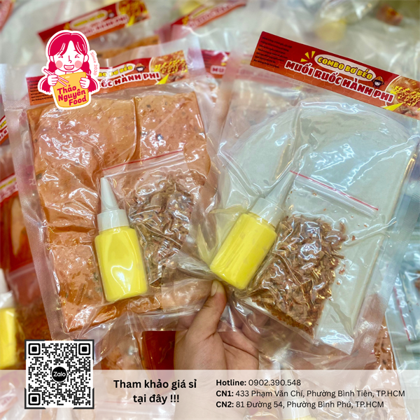 Phơi sương bơ muối ruốc hành phi - set mini