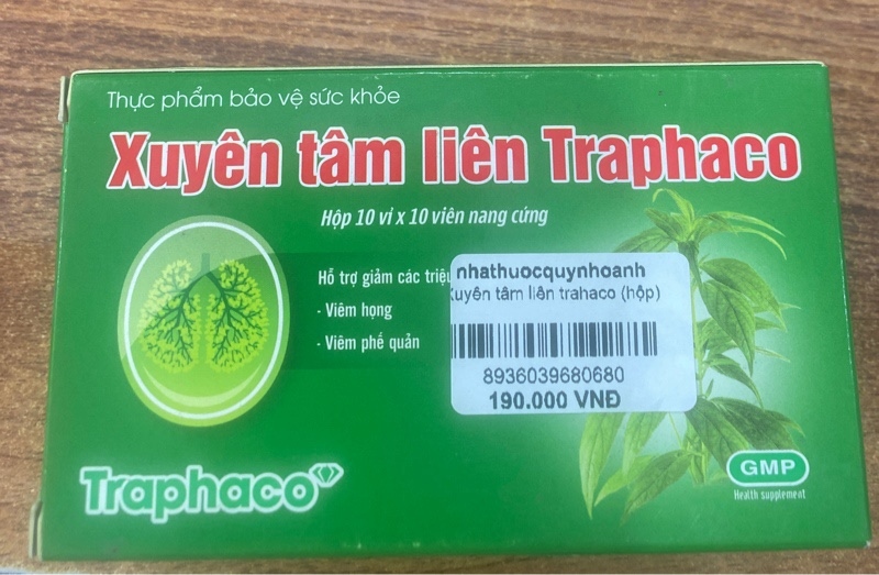 Xuyên tâm liên traphaco