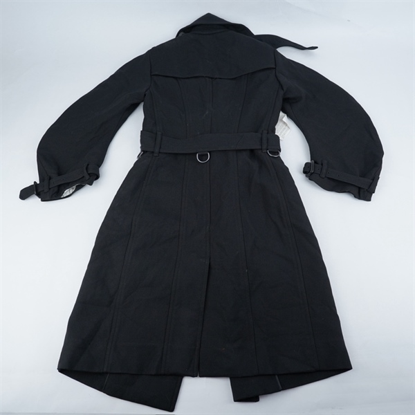 Áo khoác BBR dáng dài màu đen 85cm KG+