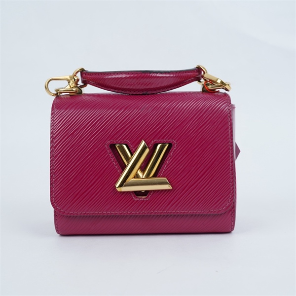 Túi LV Twist vân Epi hồng đậm AR4220 size 15cm KG+