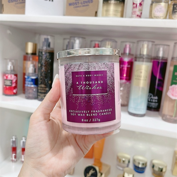 Nến Thơm Bath & Body Works A Thousand Wishes 227g