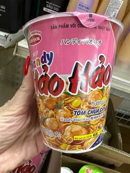 Hảo Hảo mì ly chua cay 68g