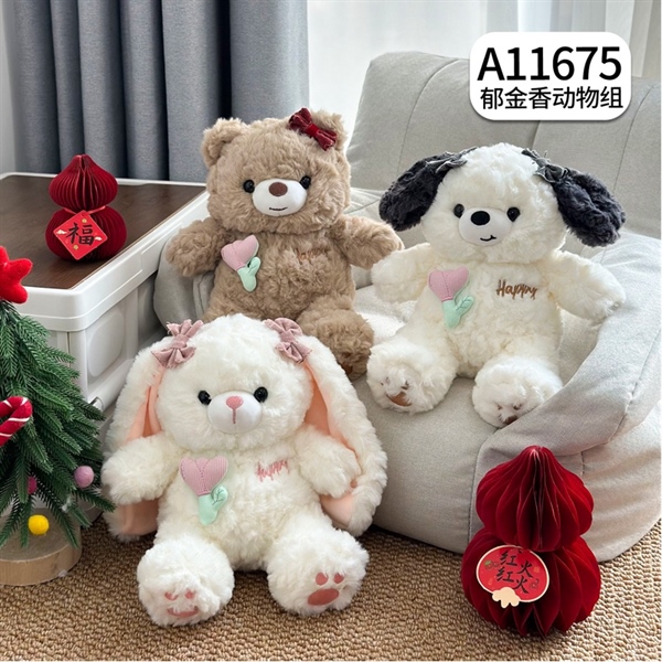 Gấu bông thỏ cao cấp 77,5k/c (lố 5)