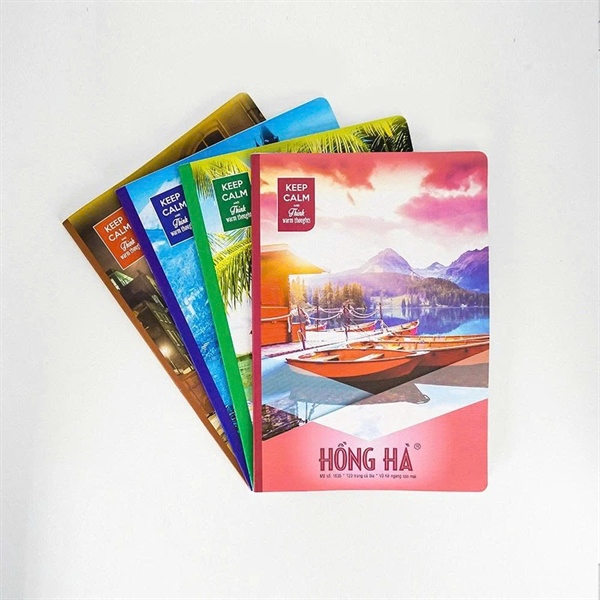 Vở kẻ ngang Hồng Hà Sắc màu 120 trang - HH1635