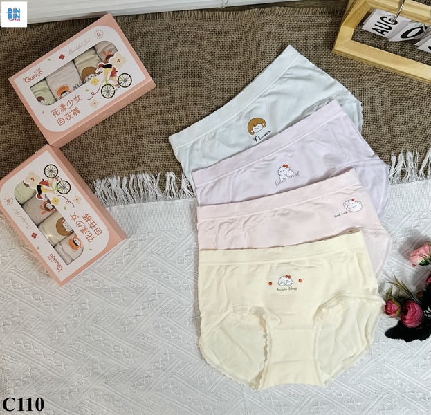 C110-Quần chip TG con cừu nơ đỏ