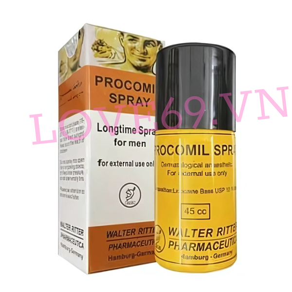 Chai Xịt Kéo Dài Thời Gian Procomil Spray - Chai 45ml