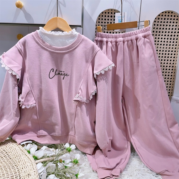 1025 Sét Bộ Change Hồng Ruốt 110-150