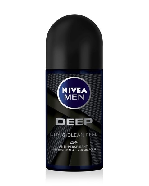 Lăn khử mùi Nivea Men deep Hương gỗ đen 50ml