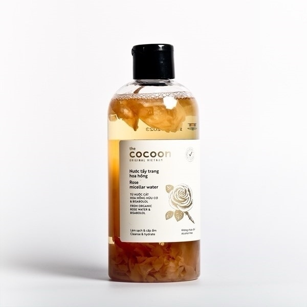 Nước tẩy Trang chiết xuất hoa hồng Cocoon 140ml