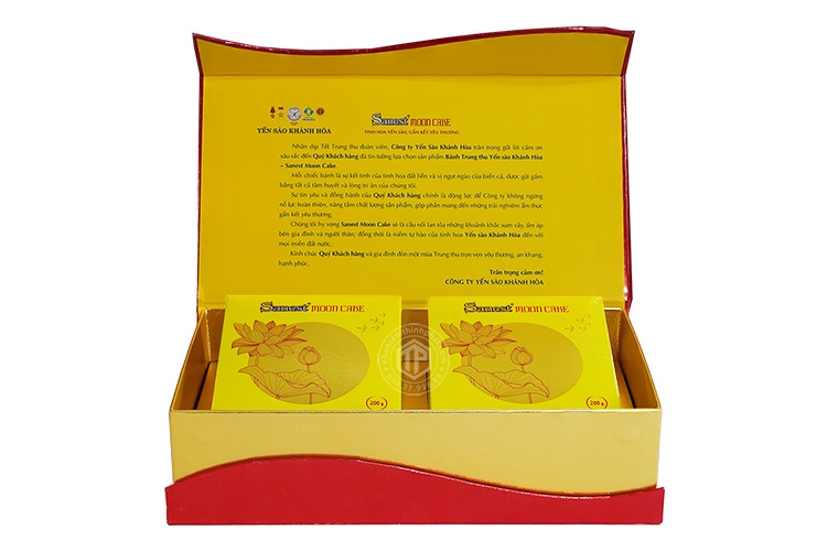 Set hộp 2 bánh trung thu Sannest