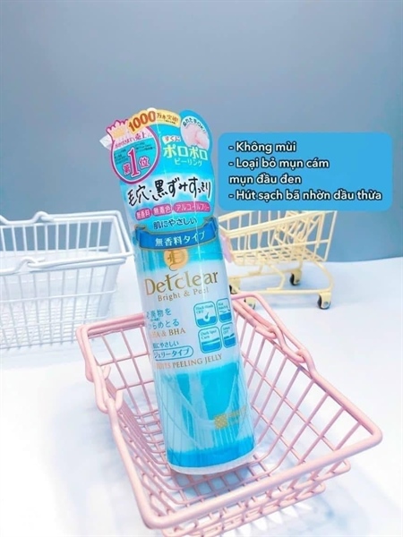 Tẩy da chết Detclear xanh Dương_dịu nhẹ cho da nhạy cảm