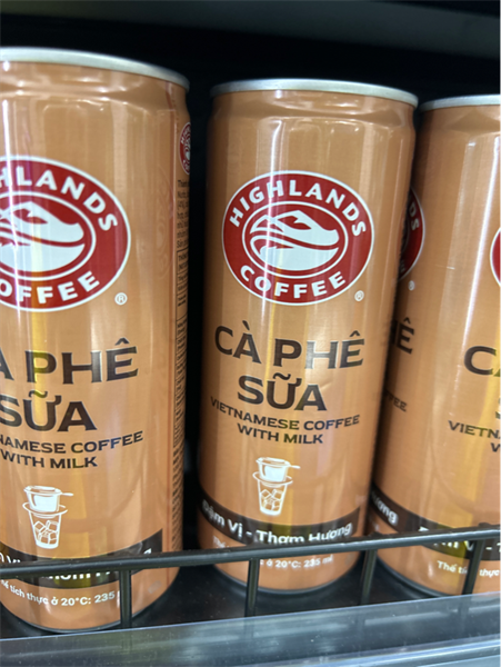 Cà Phê Sữa Đá Highlands BÉ (185ml/Lon)