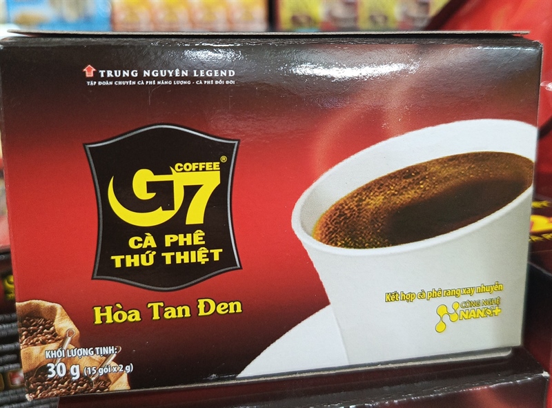 Cà phê G7 2in Hộp 15 gói