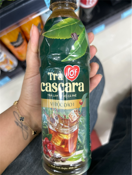 LOF Trà Cascara vị độc đáo 1 - 450ml*24