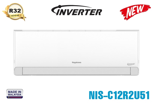 Điều hòa Nagakawa 12000BTU 1 chiều inverter NIS-C12R2U51