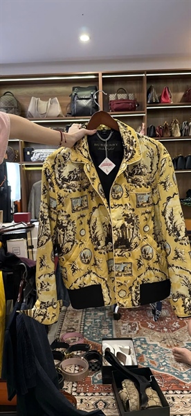 Áo khoác BBR vàng họa tiết (PN)+