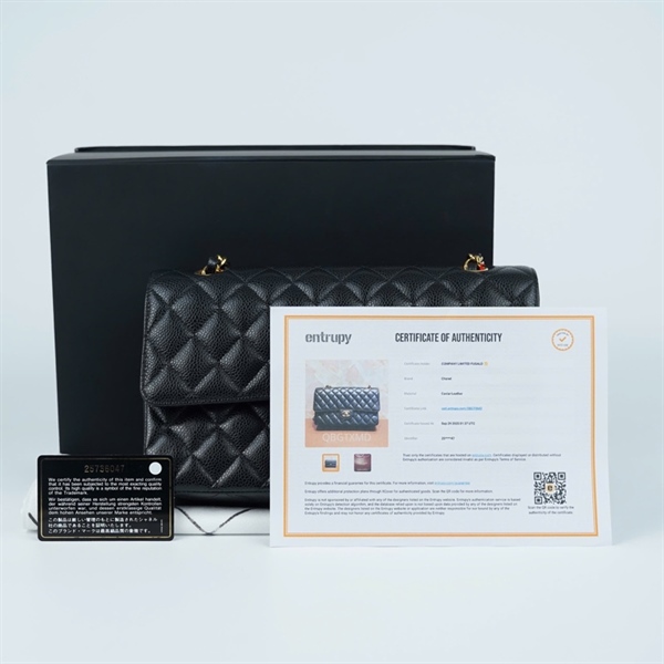 Túi Chanel Classic đen (25736047) sz25 (BMC)+