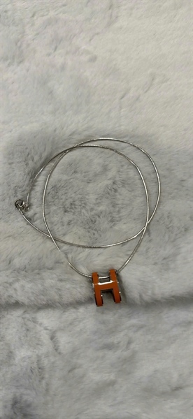 Dây chuyền Hermes cam (PN)+