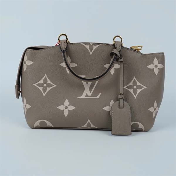 Túi LV Petit Palais xám hoa trắng sz29-32 (HT)+