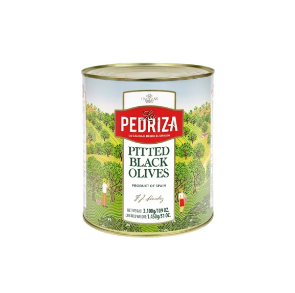 Quả Oliu đen tách hạt hiệu La Pedriza 3100g