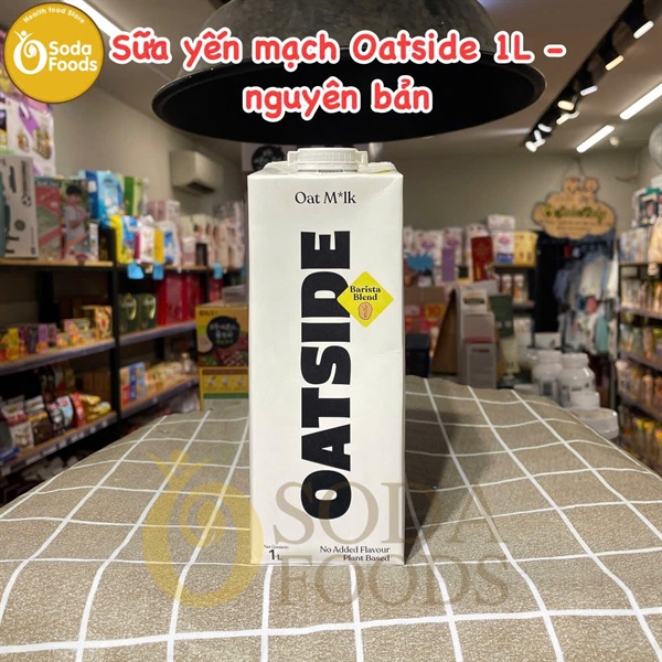 Sữa yến mạch Oatside 1L - nguyên bản