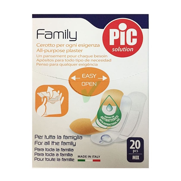 Băng cá nhân kháng khuẩn dành cho gia đình Family– 20 miếng